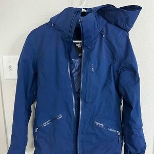 North face womens insulated ski jacket